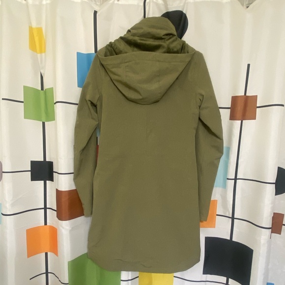 THE NORTH FACE Women's Shelbe Raschel Parka Length With Hood - olive small NWT - Picture 3 of 10